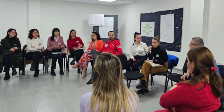 Image 2 People Sitting In Circle